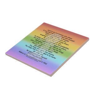 Be Transparent Tile