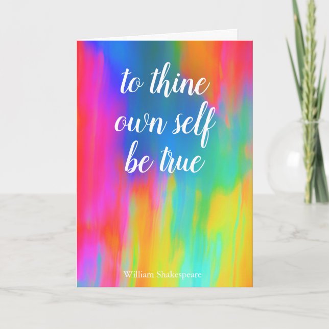 be true to you greeting card by Jo Images (Front)