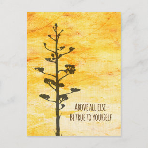 Be True to Yourself Postcard