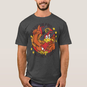 Be Vegan And Wacht Football Turkey Thanksgiving T-Shirt