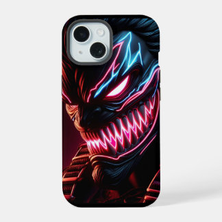 Be Warned: Neon Glow Phone Case/iPhone 15 Case
