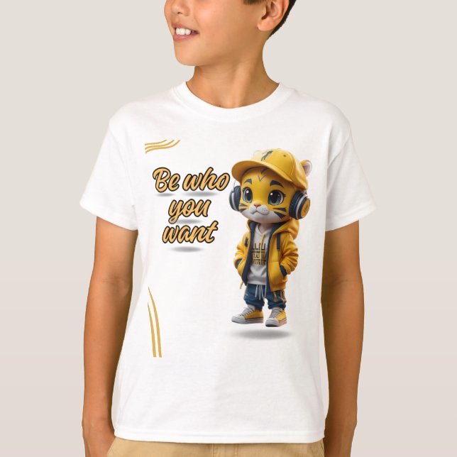 be who you want T-Shirt (Front)