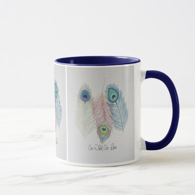 Be Wild Be Free The Power of Three Coffee Mug (Right)