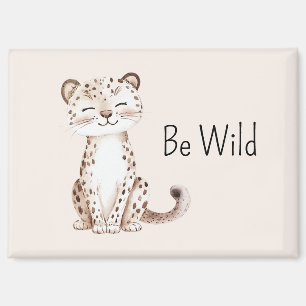 Be Wild Cheetah Magnet