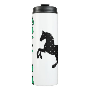 Be Wild – Strong Decorative Horse Design Inspiring Thermal Tumbler