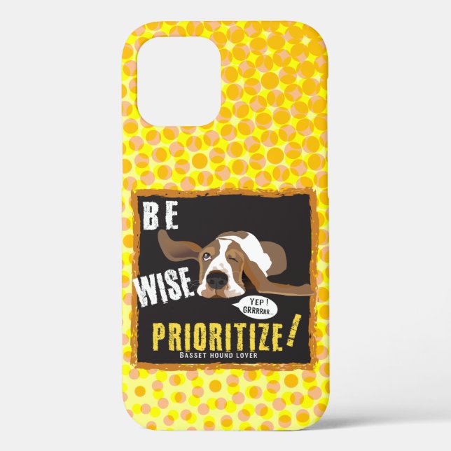 Be Wise, Prioritise! Case-Mate iPhone Case (Back)