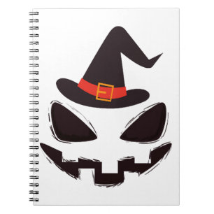 Be witch in Halloween shirt for Halloween  Notebook