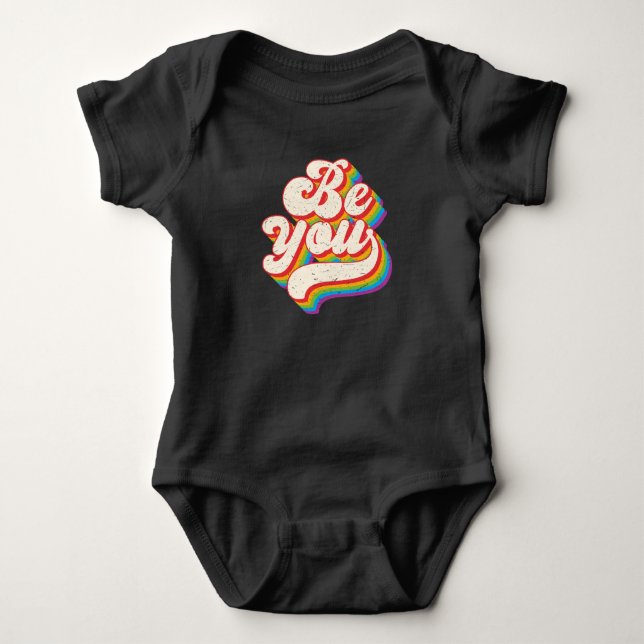 Be You! Baby Bodysuit (Front)
