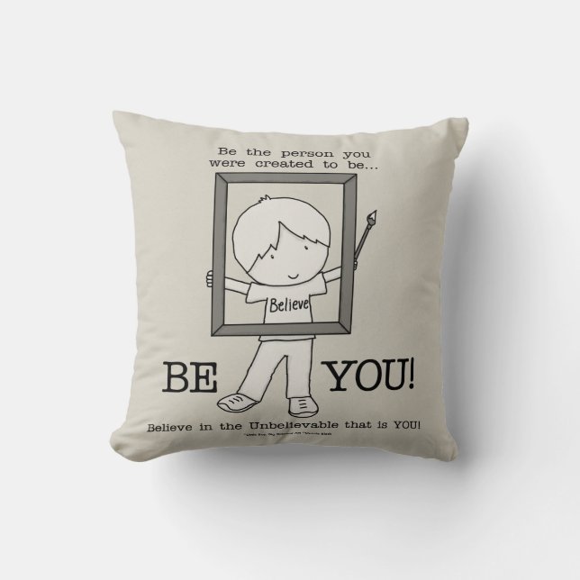 Be YOU! Cushion (Front)