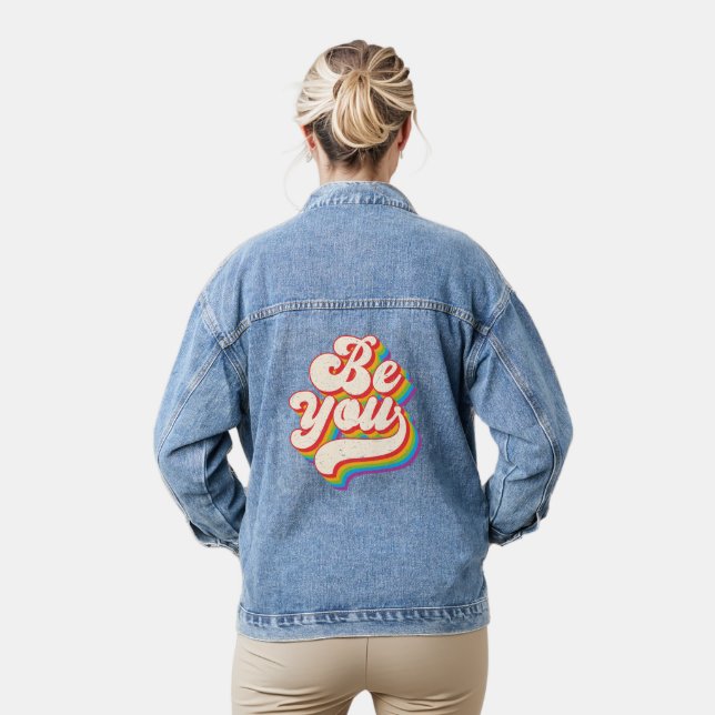 Be You! Denim Jacket (Model)