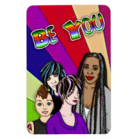 Be You | Diverse People | Pop Art