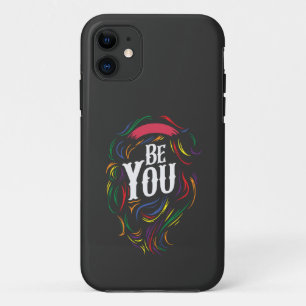 Be You   LGBTQ   Rainbow   Gay Pride Case-Mate iPhone Case