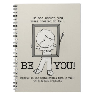 Be YOU! Spiral Notebook