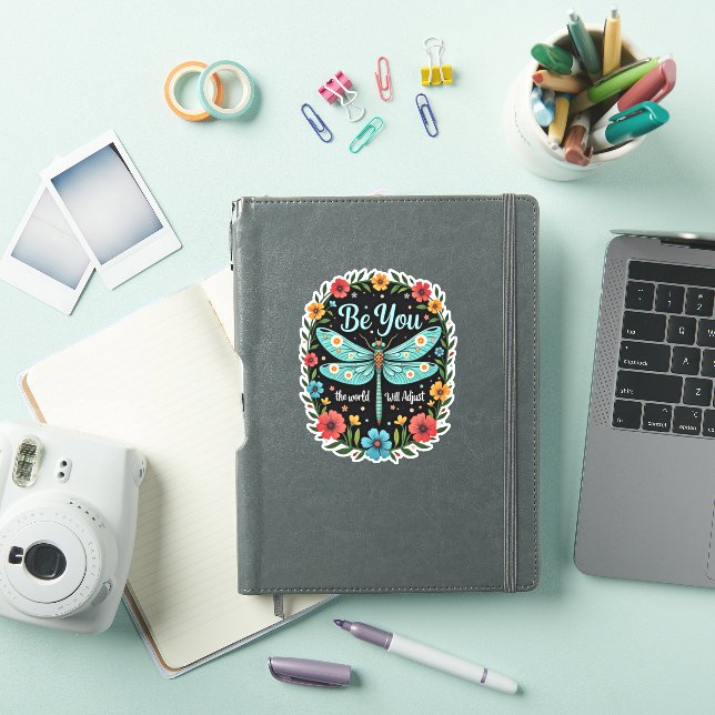 Be You The World Will Adjust - Dragonfly (1) (iPad Cover)