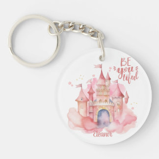 Be-You-Tiful Palace in the Pink Cloud customisable Key Ring