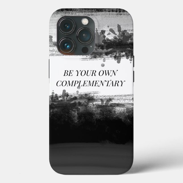 "BE YOUR OWN COMPLEMENTARY" Case-Mate iPhone CASE (Back)