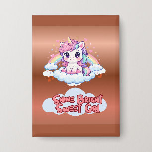 Be Your Own Rainbow Cute Unicorn