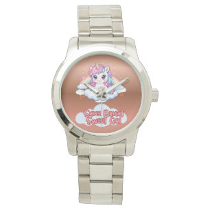 Be Your Own Rainbow Cute Unicorn Watch