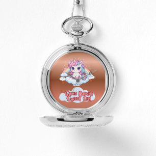 Be Your Own Rainbow Cute Unicorn Watch
