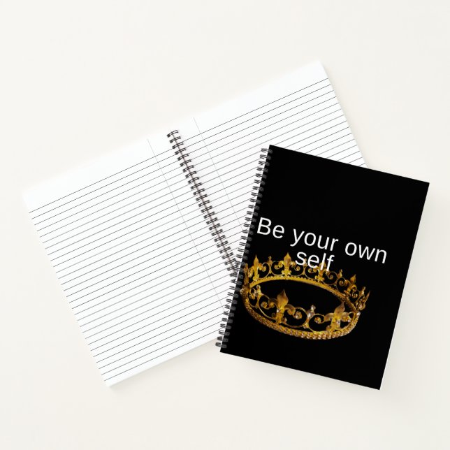  Be Your own self Notebook (Inside)