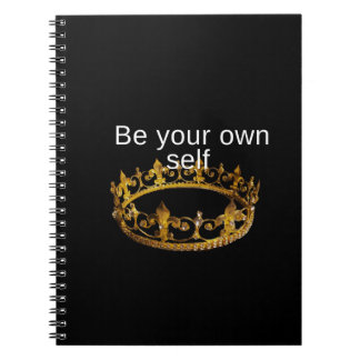 Be Your own self  Notebook