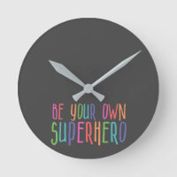 Be your own superhero, Inspirational Quote, Pastel