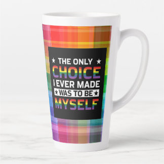 Be Yourself Latte Mug