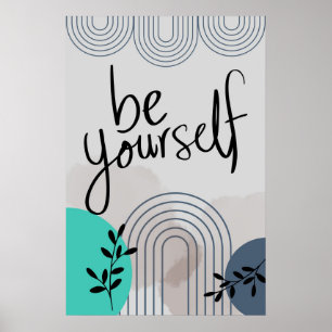 Be yourself, Love Yourself First Poster