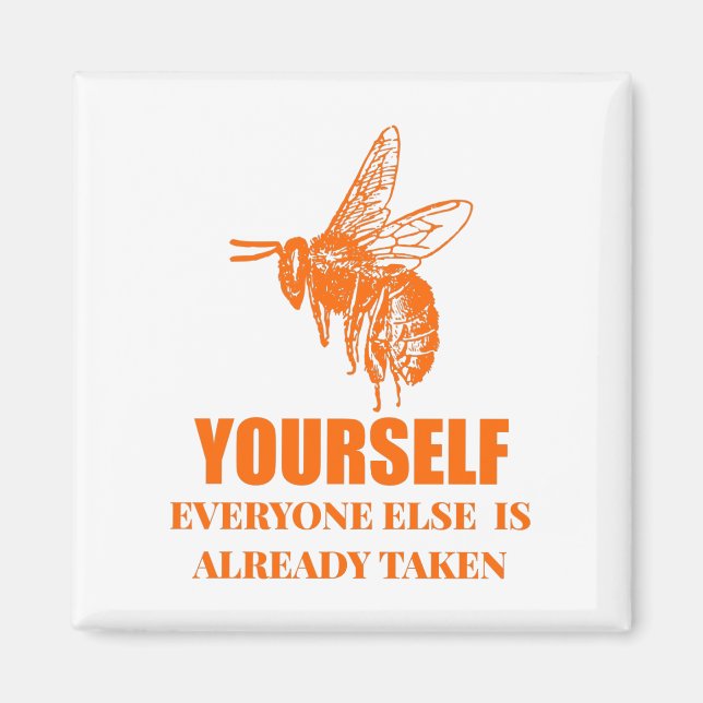 Be Yourself Magnet (Front)