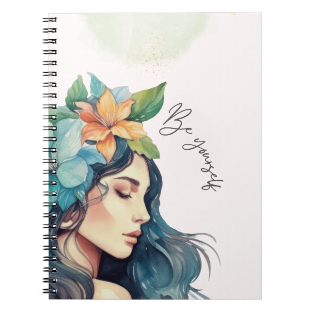 Be  yourself  notebook (Front)