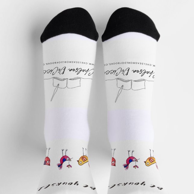 Be Yourself Promo Book Socks (Top)