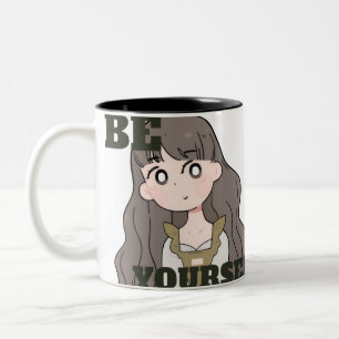 Be Yourself – Self-Love & Confidence Two-Tone Coffee Mug