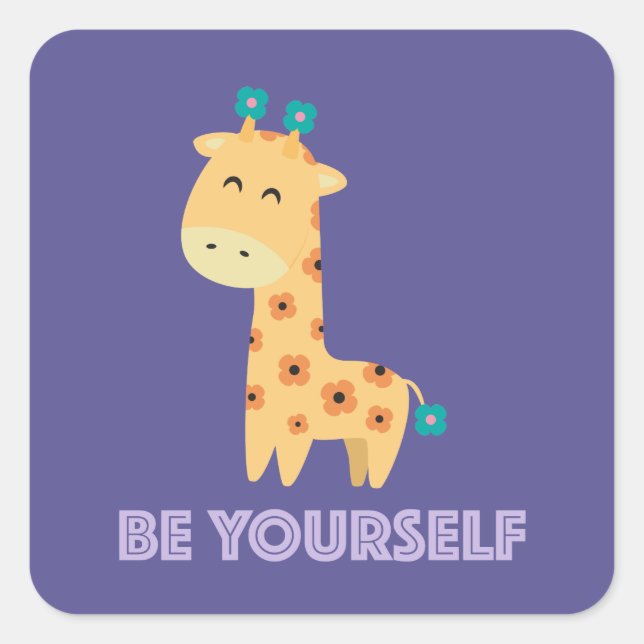 Be Yourself Sticker (Front)