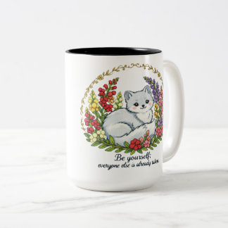 Be Yourself Two-Tone Coffee Mug