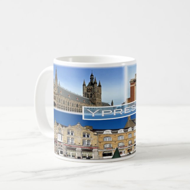 BE Ypres - Lakenhal, in Flanders Fields Museum - Coffee Mug (Front Left)