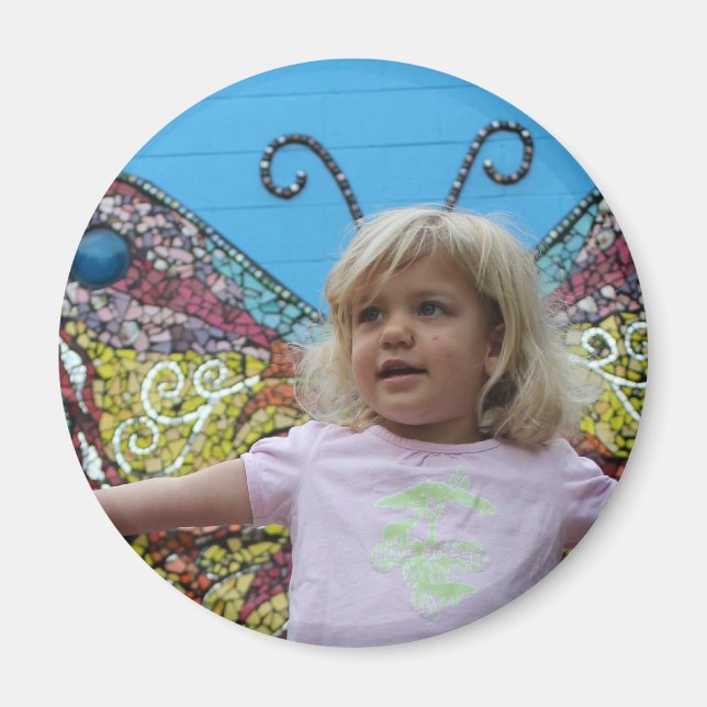 Bea Butterfly Magnet (Front)