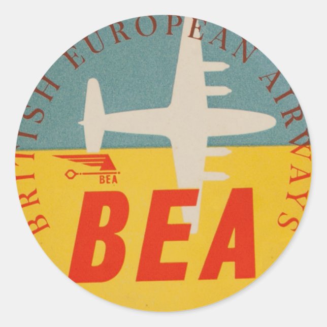 BEA Luggage Label (Front)