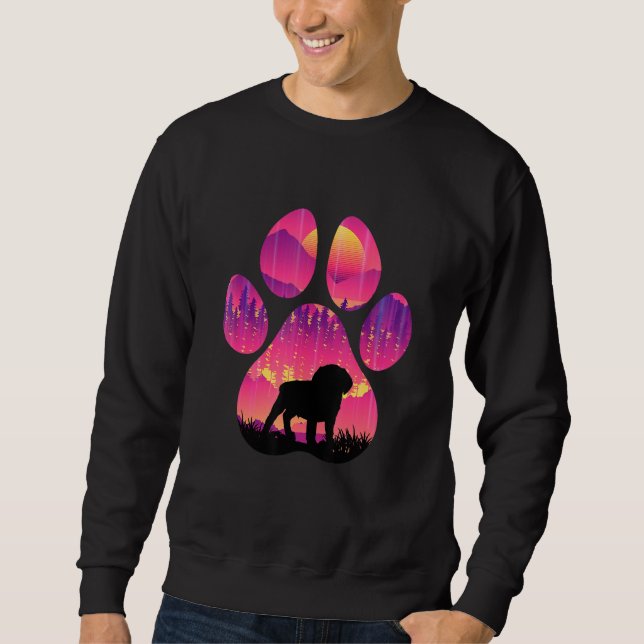Beabull Paw Mom Dad Dog  Women Men Sweatshirt (Front)