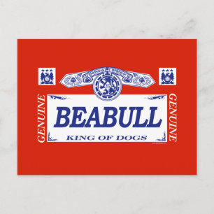Beabull Postcard