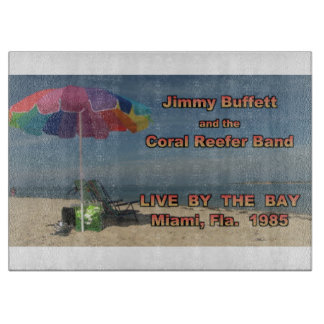 Beach 23 glass Cutting Board