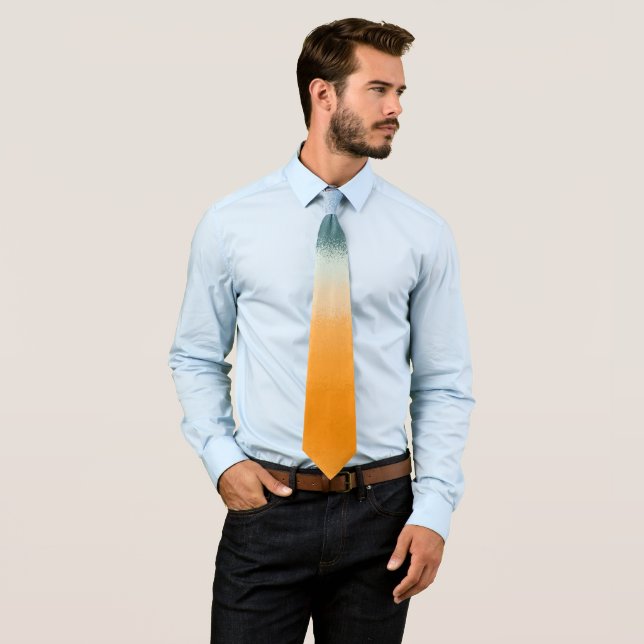 Beach Abstract Tie (In Situ)