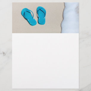 Beach accessories flyer