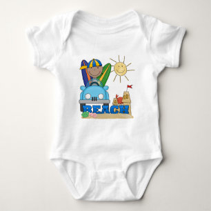 BEACH African American Boy Tshirts and Gifts