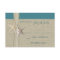 Beach Amore Teal Response Card