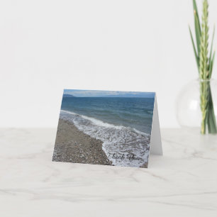 Beach and Ocean Thank You Card