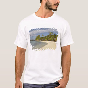 Beach and palm trees, Plantation Island Resort T-Shirt