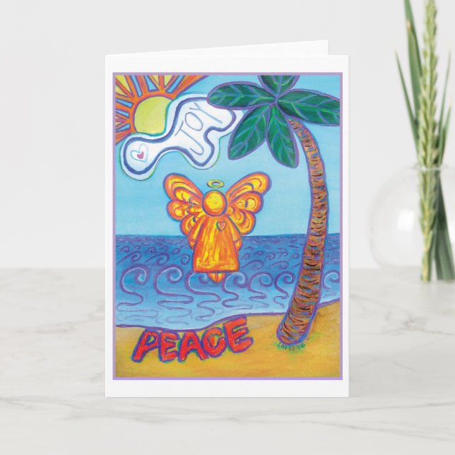 Beach Angel Card (Front)