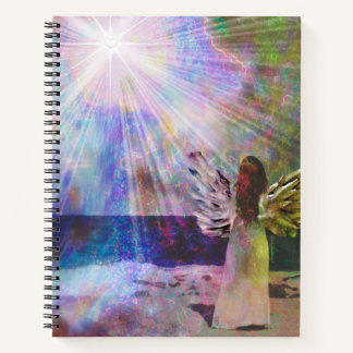 Beach Angel of Light Journal Notebook