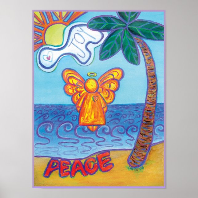 Beach Angel Print (Front)