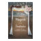 Beach Arbor Wedding Welcome Sign